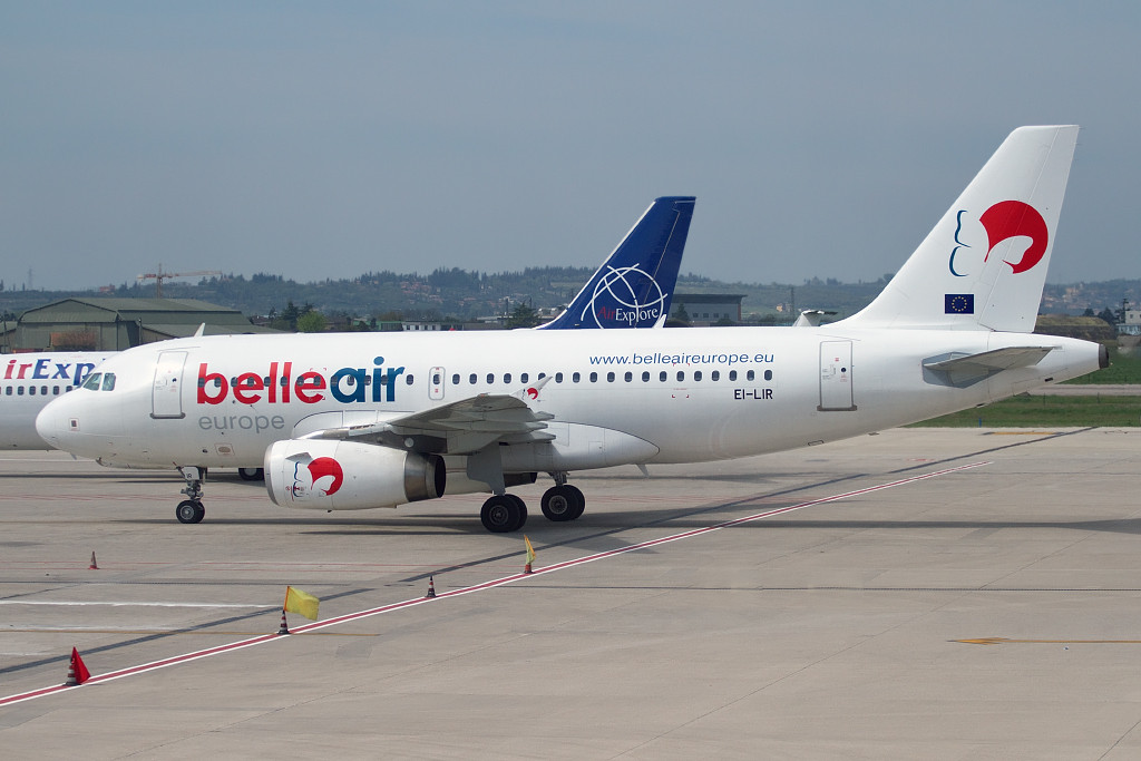 EI-LIR A319-132 2335 Belle Air Europe