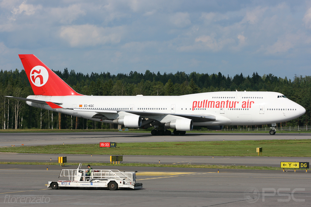 EC-KQC B747-412 26549/1030 Pullmantur Air @ Helsinki Airport 2008 © Piti Spotter Club Verona
