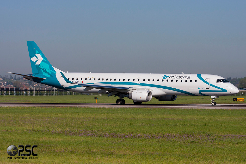 Embraer 190/195 - MSN 578 - I-ADJP  @ Aeroporto di Verona © Piti Spotter Club Verona