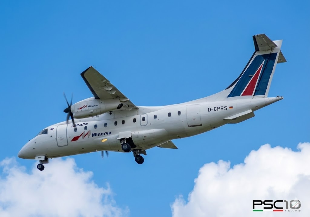D-CPRS Dornier Do328-110 3046  PW119B/C Minerva Airlines Seair 1995 @ Verona Villafranca © Piti Spotter Club Verona
