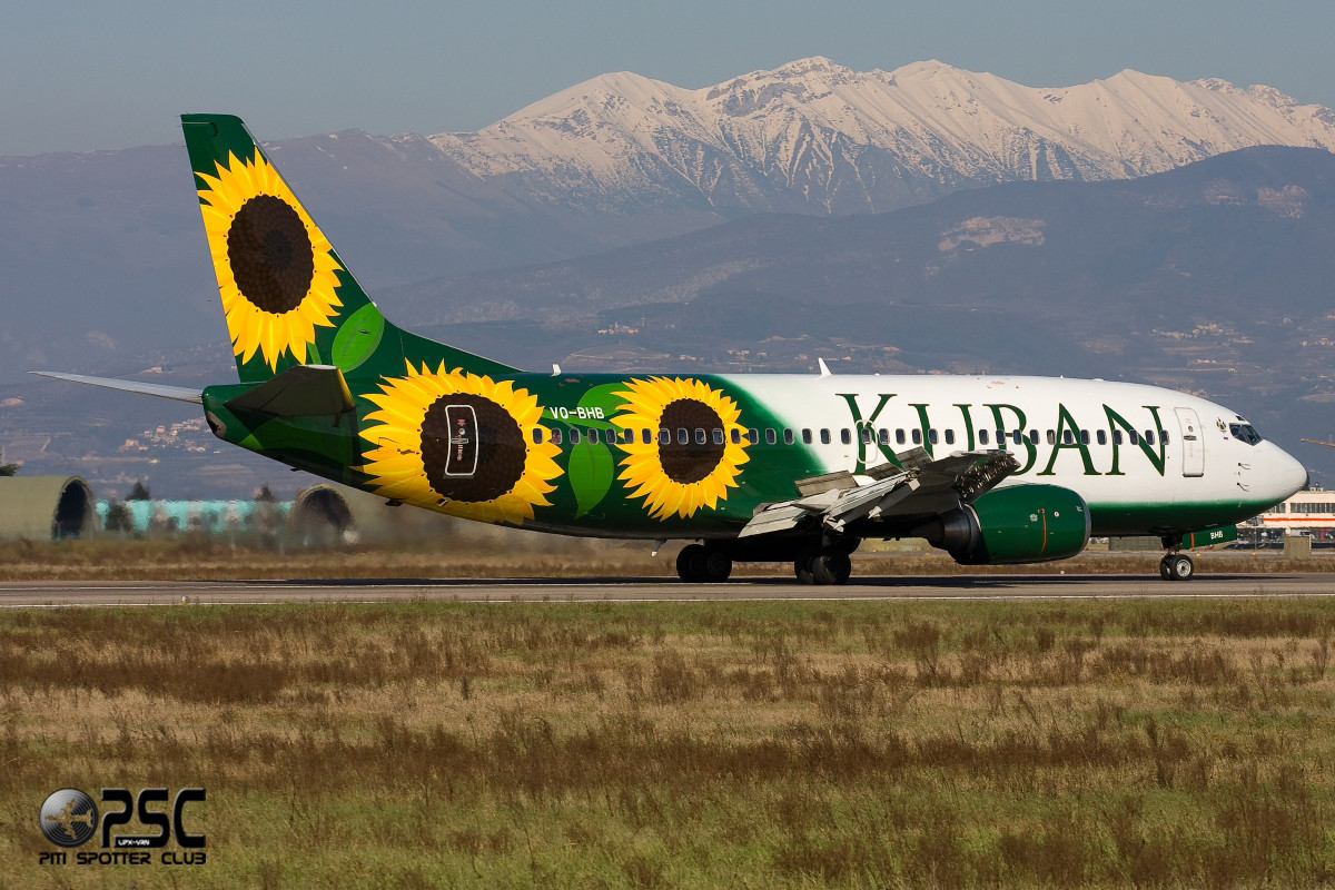Boeing 737 - MSN 26310 - VQ-BHB @ Aeroporto di Verona © Piti Spotter Club Verona