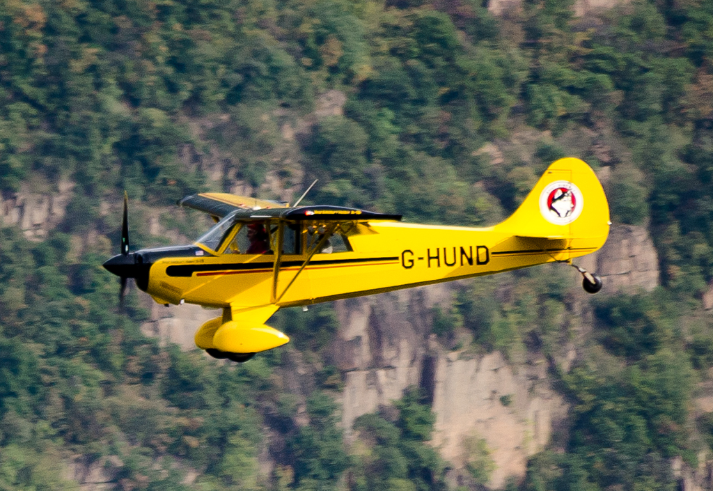G-HUND Aviat A-1B Husky - Private @ Aeroporto di Bolzano © Piti Spotter Club Verona