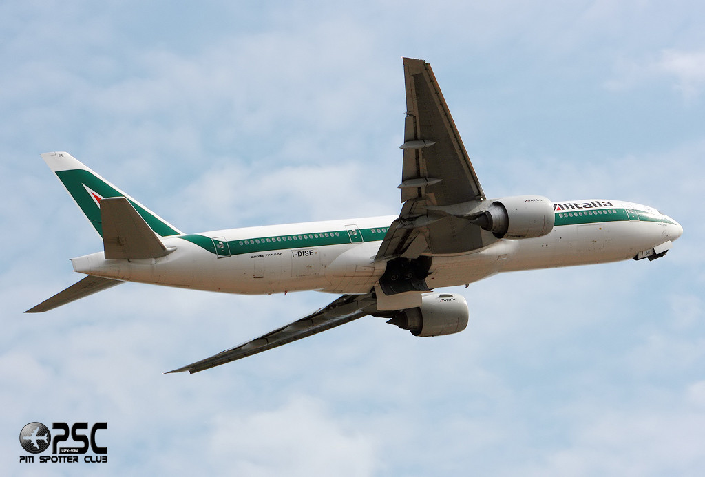 Boeing 777 - MSN 32856 - I-DISE @ Aeroporto di Verona © Piti Spotter Club Verona