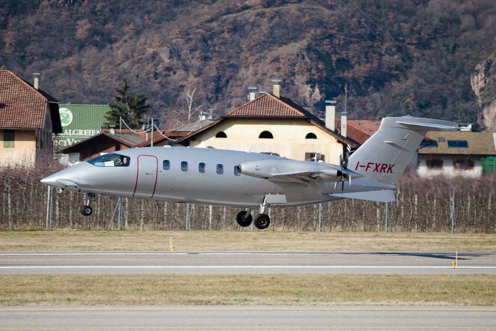 I-FXRK P180 1213 K-Air Spa @ Aeroporto di Bolzano © Piti Spotter Club Verona