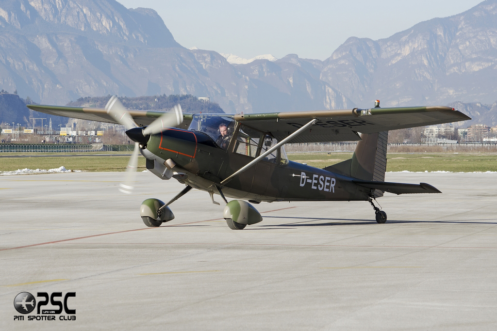 D-ESER SIAI-Marchetti SM-1019 SM19 @ Aeroporto di Bolzano © Piti Spotter Club Verona
