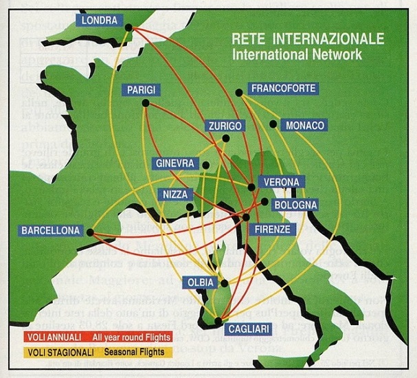 Rete Nazionale e Internazionale Meridiana - 1994