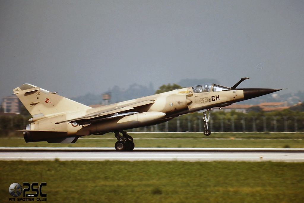 Dassault Mirage F1CR French Air Force ER.1/33 610 33-CH @ Aeroporto di Verona © Piti Spotter Club Verona