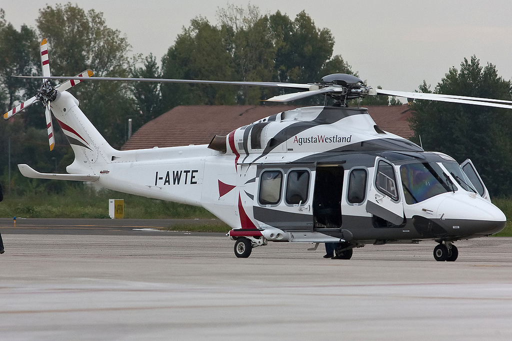 I-AWTE AgustaWestland AW139 ( c/n 31133 ) @ Treviso Airport 12.10.2012 © Piti Spotter Club Verona