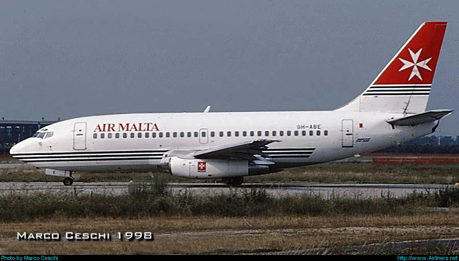 9H-ABE  B737-2Y5  23847/1414  Air Malta  @ Aeroporto di Verona © Piti Spotter Club Verona