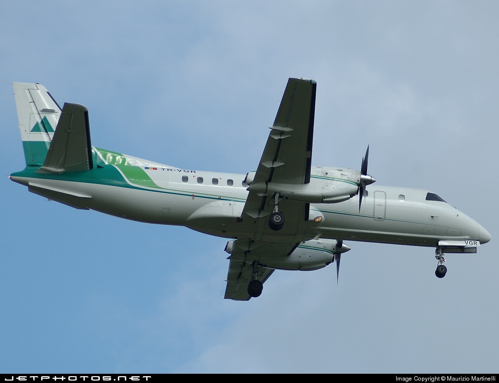 YR-VGR SAAB 340B 340B-225  CT7-9  Carpatair 1991@ Verona Villafranca © Piti Spotter Club Verona