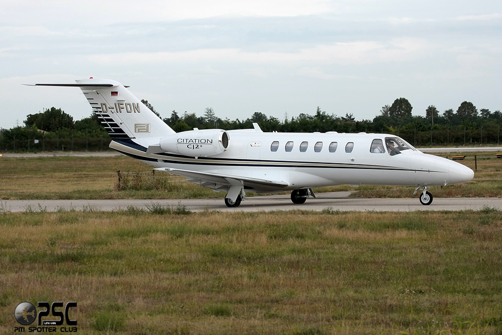D-IFDN Ce525A (CJ2+) 525A-0343 Helicopter Travel Munich @ Aeroporto di Verona © Piti Spotter Club Verona