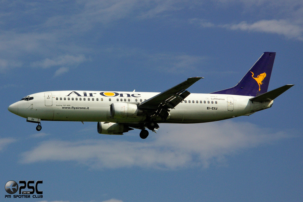 EI-CXJ B737-4Q8 25164/2447 Air One