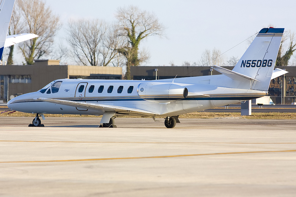 N550BG CeS550 S550-0148 Grafair @ Treviso Airport 26.02.2012 © Piti Spotter Club Verona