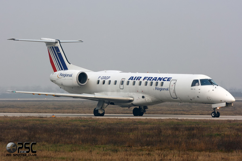 Embraer 135/145 - MSN 188 - F-GRGP @ Aeroporto di Verona © Piti Spotter Club Verona