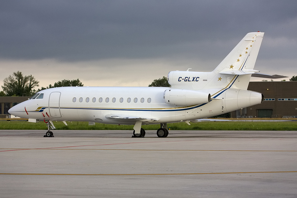 C-GLXC Falcon 900EX-EASy 190 Galaxy Airways Inc. @ Treviso Airport 04.06.2012 © Piti Spotter Club Verona