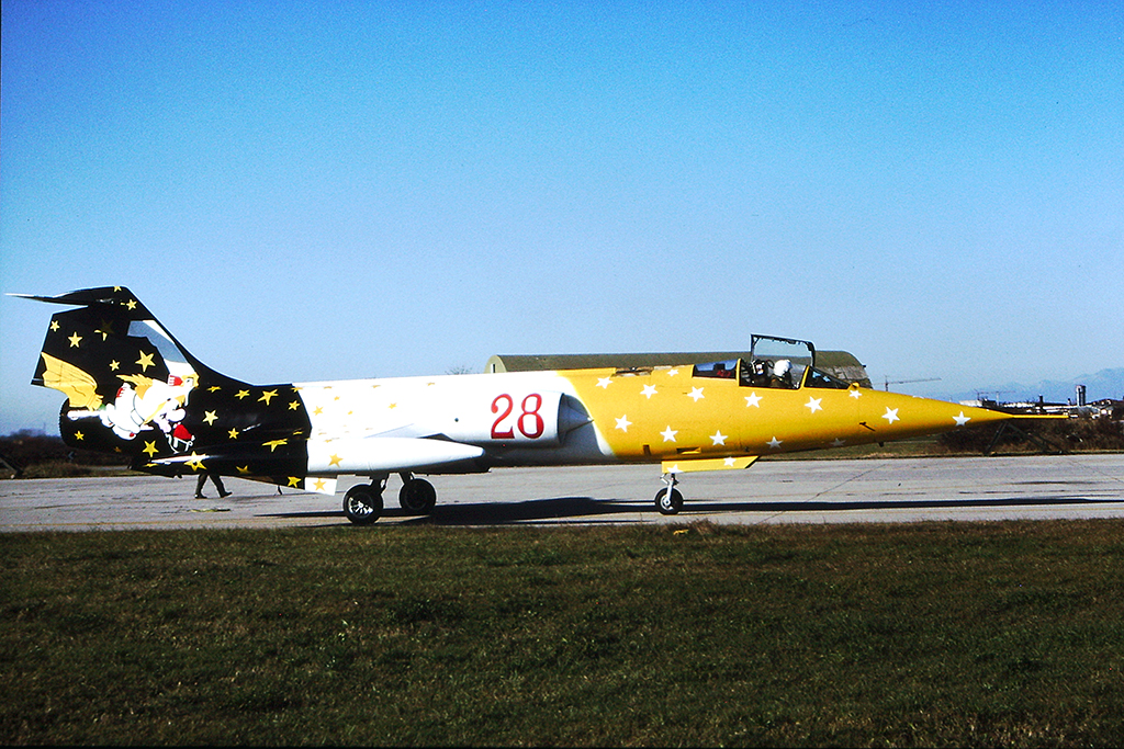 MM6579  28  F-104G  6579 @ Aeroporto di Verona © Piti Spotter Club Verona
