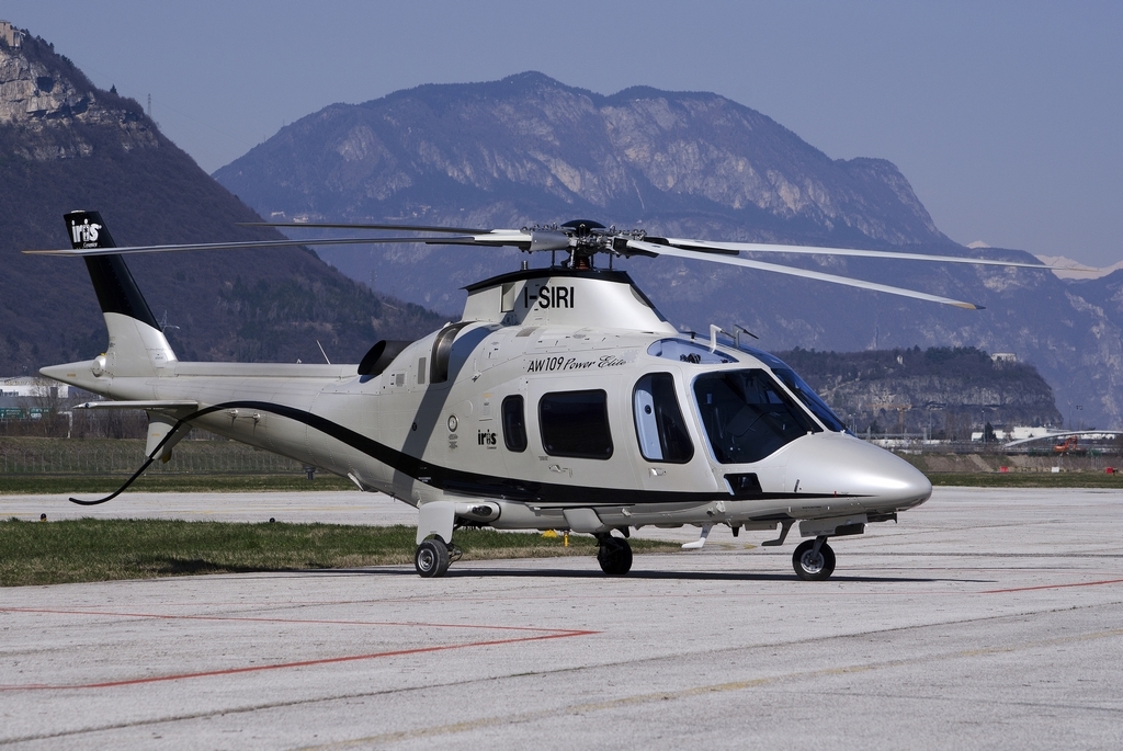 I-SIRI - AgustaWestland AW109E Power Elite ( c/n 11725 ) - Iris Ceramica @ Aeroporto di Trento © Piti Spotter Club Verona
