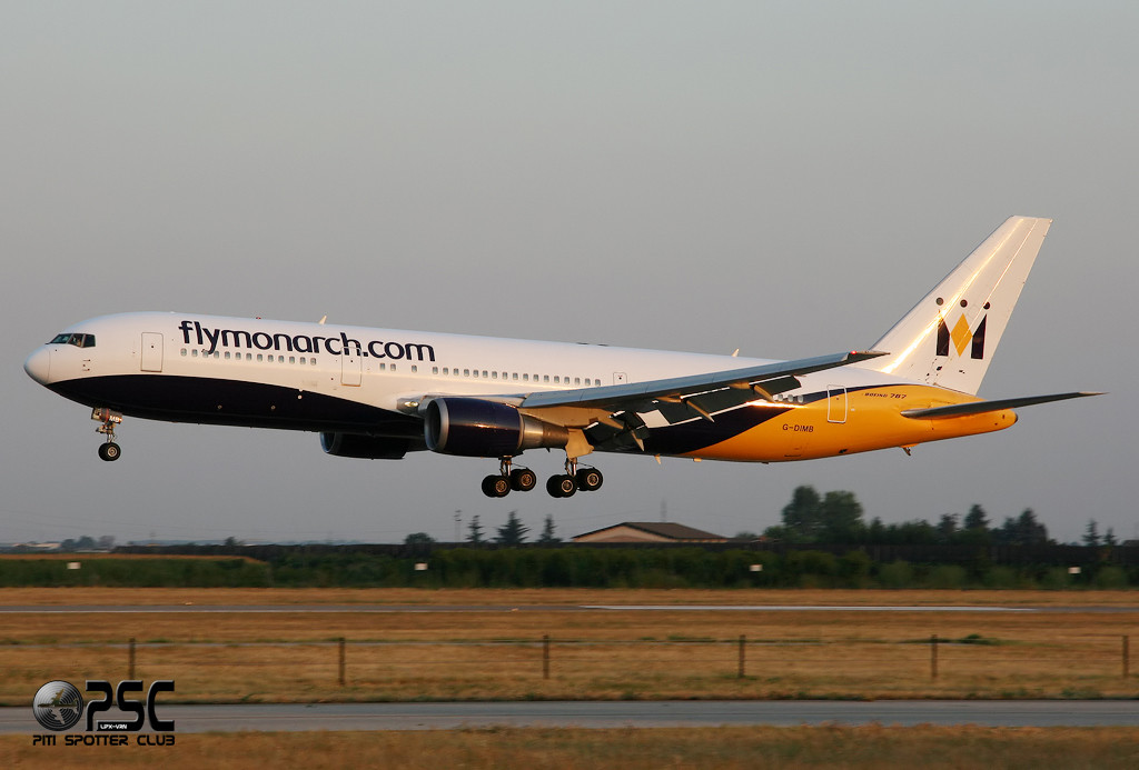 Boeing 767 - MSN 28865 - G-DIMB @ Aeroporto di Verona © Piti Spotter Club Verona
