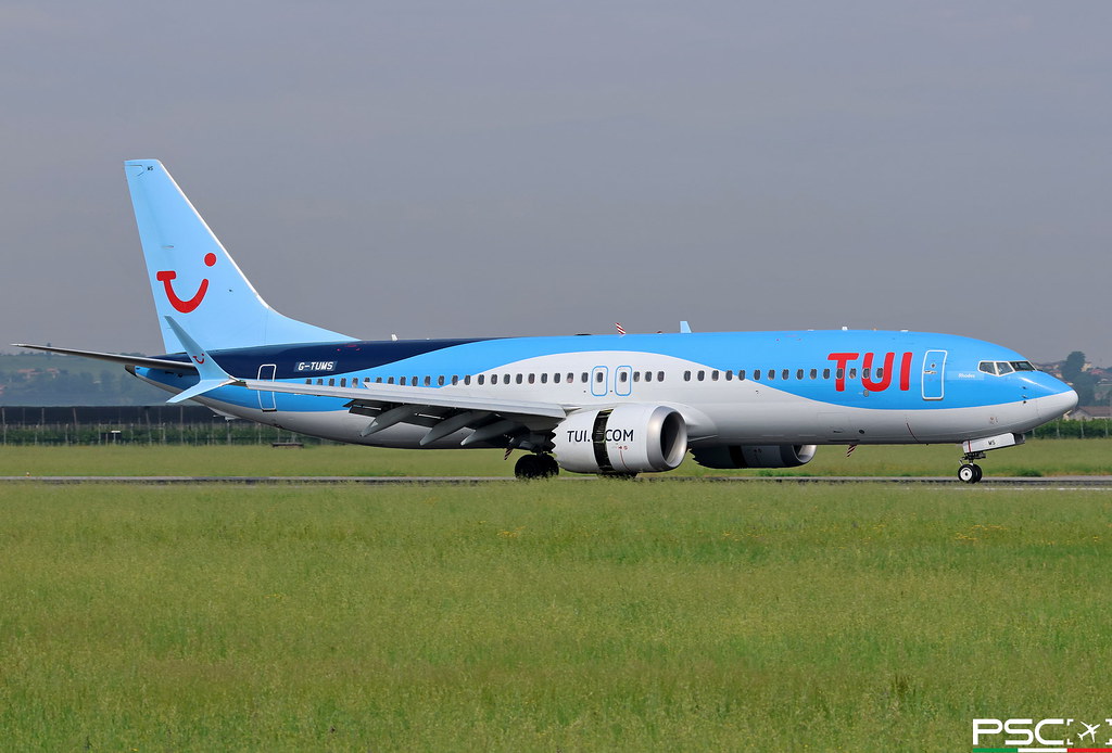 G-TUMS Boeing 737-8 MAX 44589 6783 LEAP-1B Rhodes TUI Airways 2018 @ Aeroporto di Verona 08 2025 © Piti Spotter Club Verona