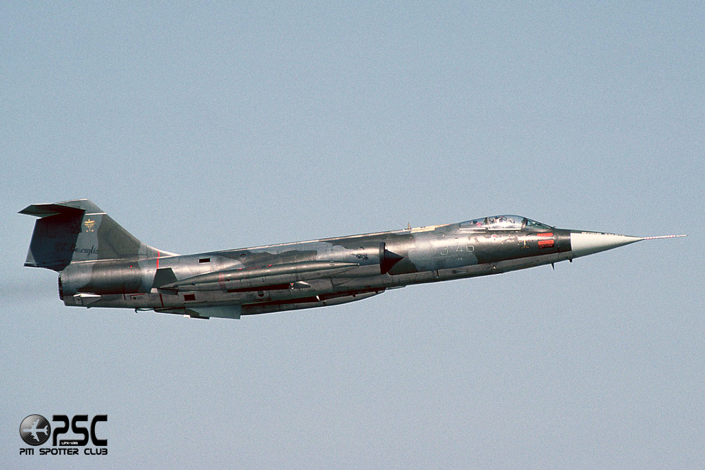 Gli F-104 del Terzo Stormo: 3-46 -  @ Aeroporto di Verona   © Piti Spotter Club Verona