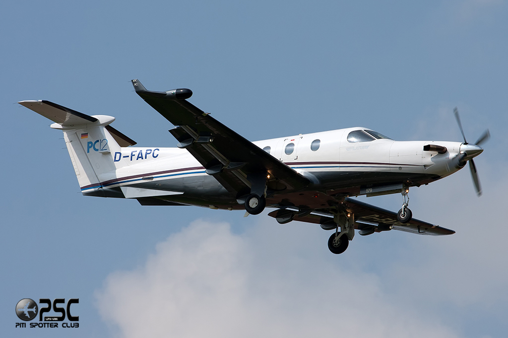 D-FAPC PC-12/45 579 Busche Gmbh @ Aeroporto di Verona © Piti Spotter Club Verona