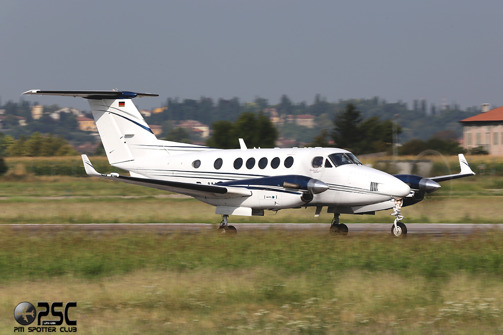 D-IVAN Beech B200 BB-1662 CMAC City-Marketing, Advertising & Communication @ Aeroporto di Verona © Piti Spotter Club Verona