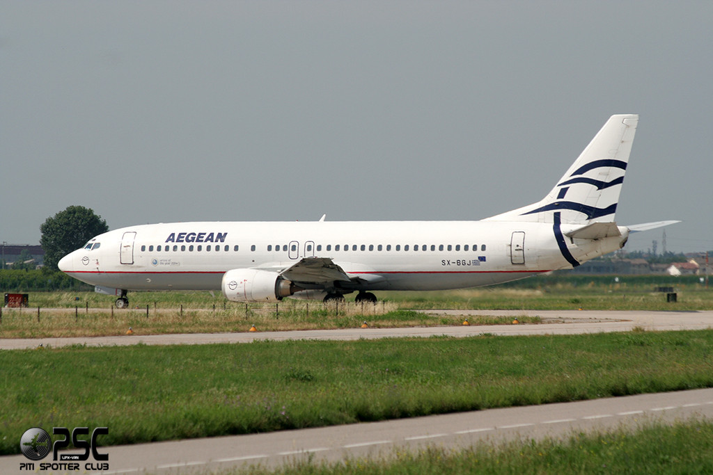 SX-BGJ B737-4S3 25595/2233 Aegean Airlines
