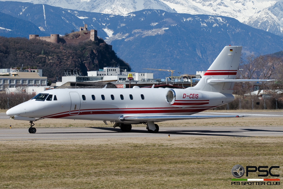 D-CEIS Ce680 680-0185 E-Aviation @ Aeroporto di Bolzano © Piti Spotter Club Verona