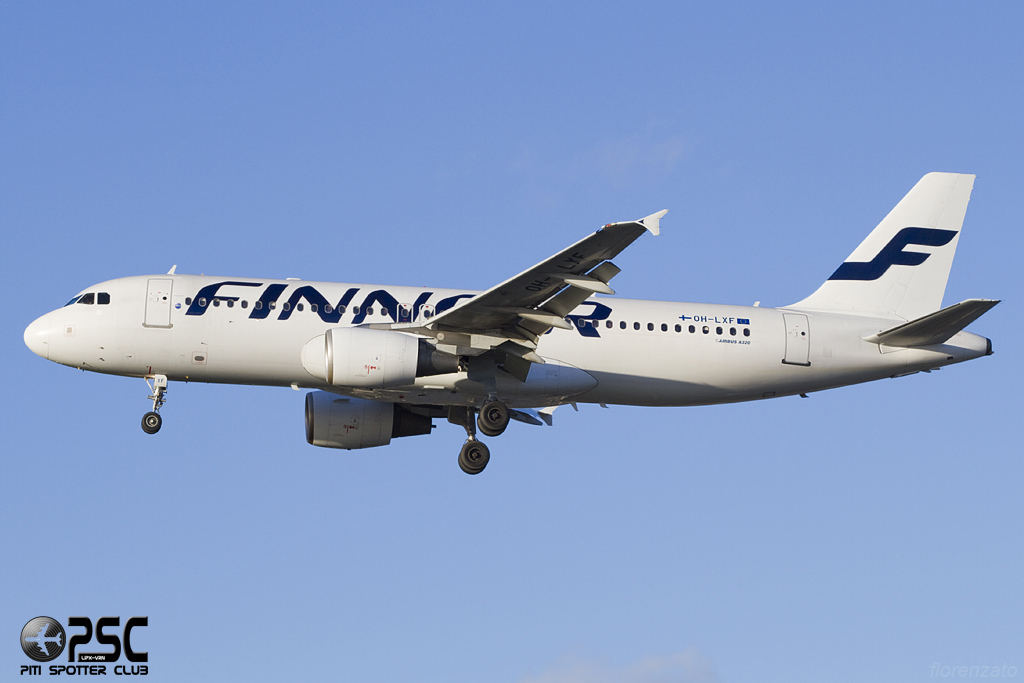 OH-LXF A320-214 1712 Finnair @ London Heathrow Airport 07.02.2014 © Piti Spotter Club Verona