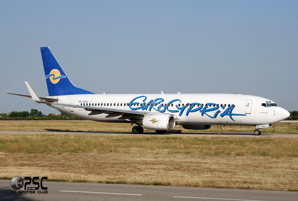 5B-DBU B737-8Q8 32796/1272 EuroCypria Airways
