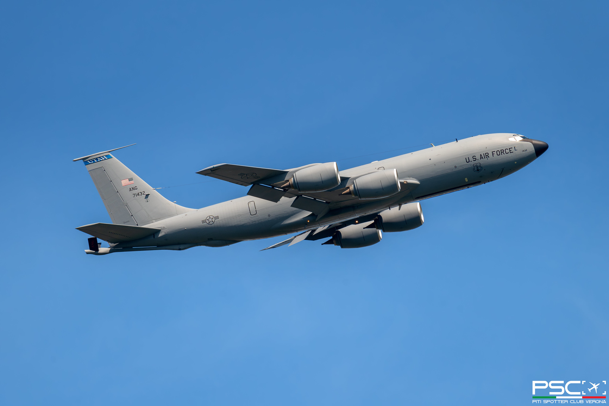57-1432  KC-135R 17503/T0112 191st ARS @ Aviano 08 2024 © Piti Spotter Club Verona