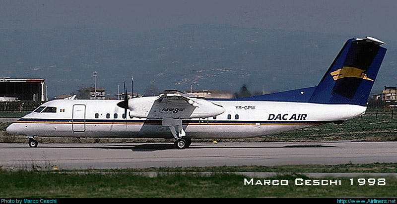 YR-GPW DHC-8-311 267 DAC Air @ Aeroporto di Verona © Piti Spotter Club Verona