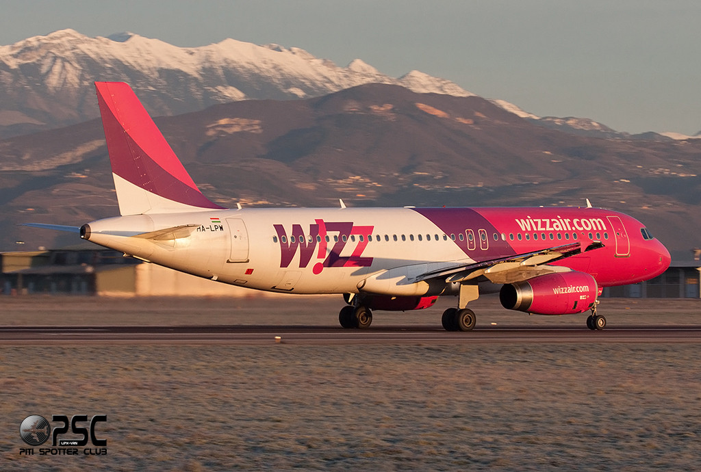 Airbus A320 - MSN 3947 - HA-LPW @ Aeroporto di Verona © Piti Spotter Club Verona