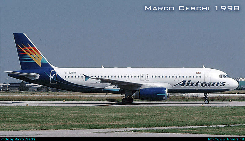 G-YJBM  A320-231  362  Airtours International Airways  @ Aeroporto di Verona © Piti Spotter Club Verona