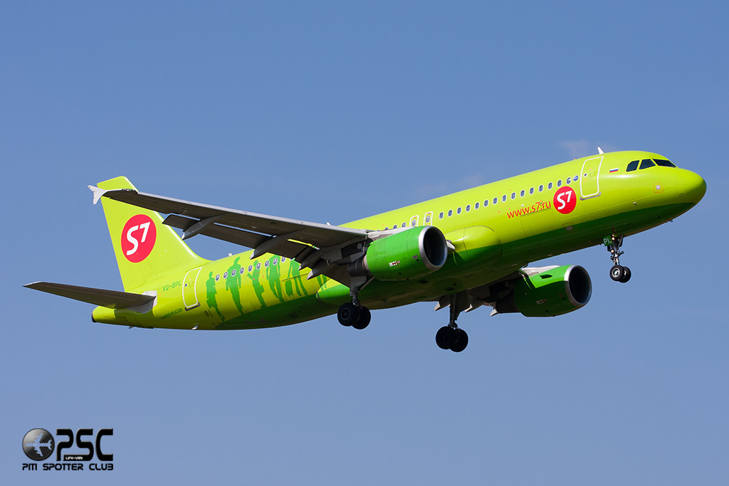VQ-BPL A320-214 5026 S7 Airlines
