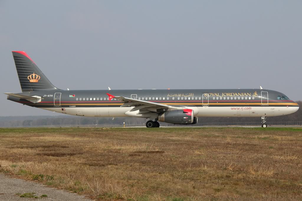 JY-AYH A321-231 2793 Royal Jordanian @ Milano Malpensa Airport 25.03.2012 © Piti Spotter Club Verona