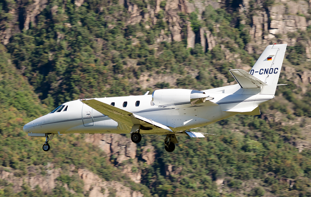 D-CNOC Ce560XLS 560-5814 Atlas Air Service @ Aeroporto di Bolzano © Piti Spotter Club Verona