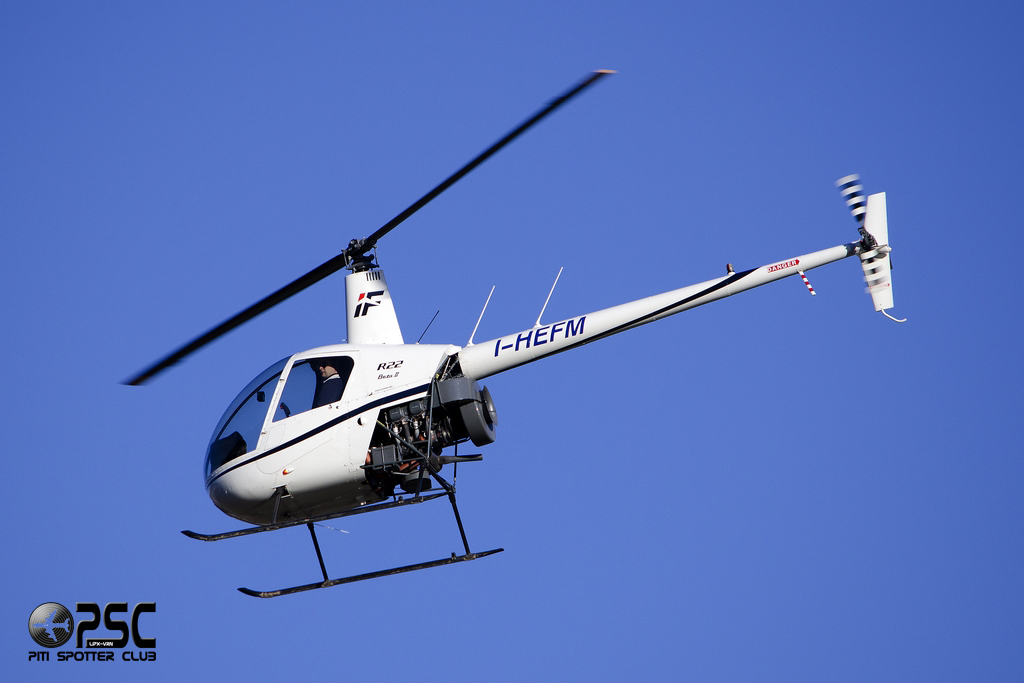 I-HEFM - Robinson R22 Beta II - Ital Fly @ Aeroporto di Trento © Piti Spotter Club Verona