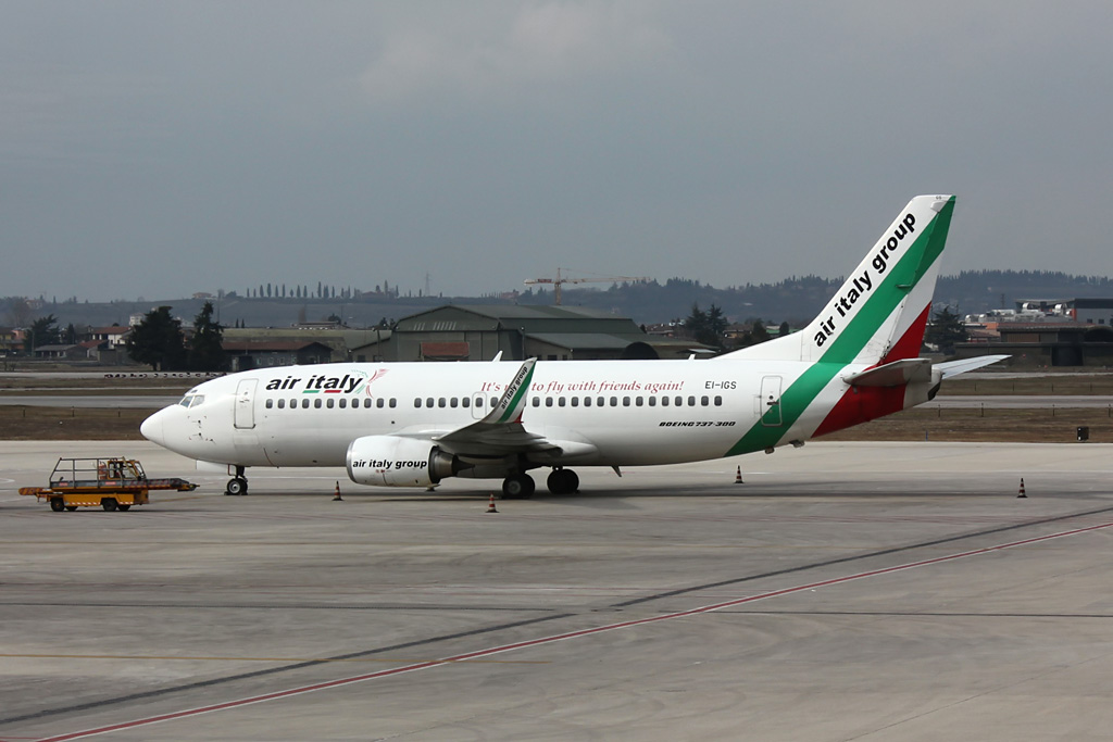 EI-IGS  B737-36N  28562/2908  Air Italy (2005)  @ Aeroporto di Verona © Piti Spotter Club Verona 