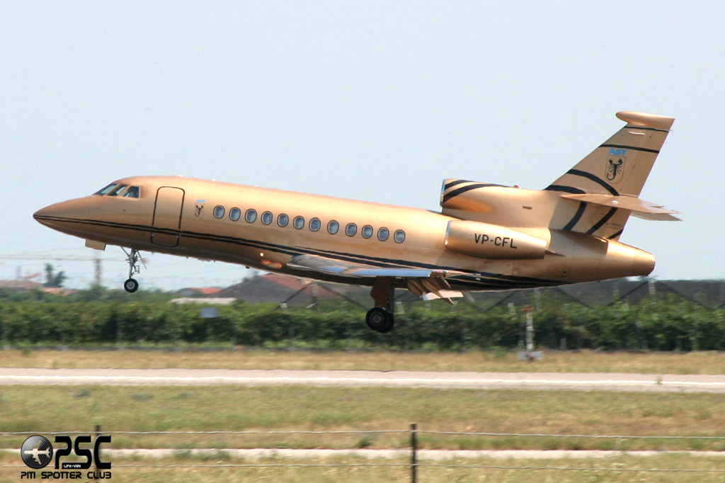 VP-CFL Falcon 900B 164 Proair Charter Transport GmbH