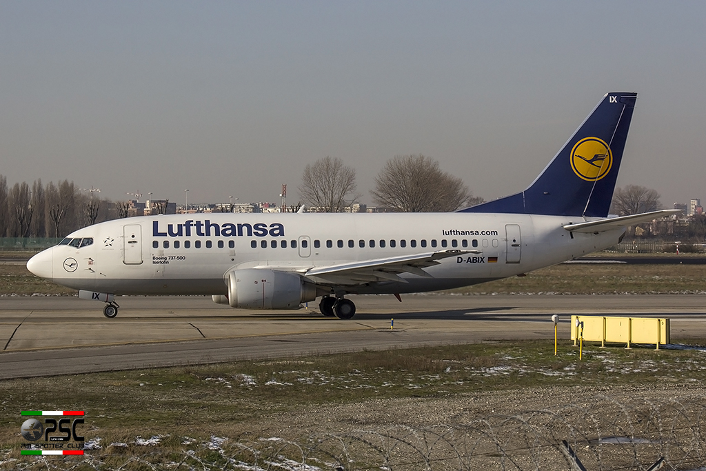 D-ABIX B737-530 24946/2070 Lufthansa @ Milano Linate Airport 30.12.2014 © Piti Spotter Club Verona