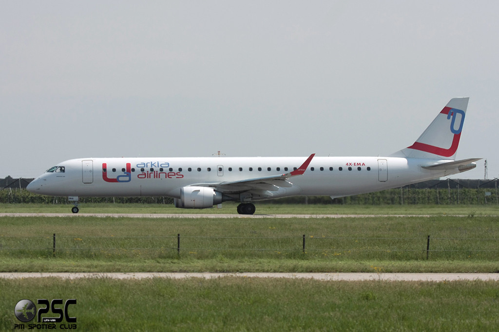 4X-EMA ERJ195LR 19000172 Arkia Israeli Airlines