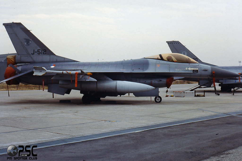 J-512   F-16AM  6D-151  312sq @ Aeroporto di Verona   © Piti Spotter Club Verona