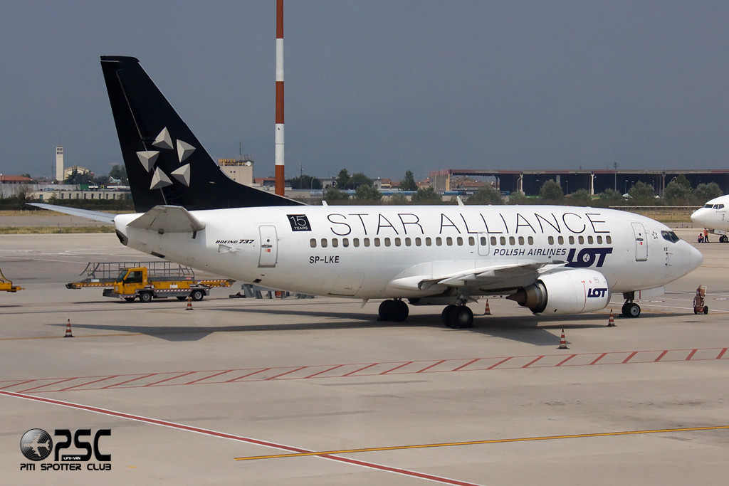 SP-LKE B737-55D 27130/2448 LOT Polish Airlines - Polskie Linie Lotnicze