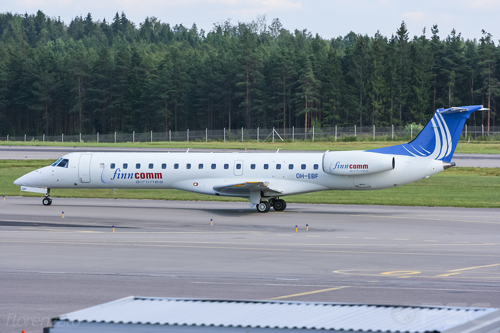 OH-EBF ERJ145LU 145387 FinnComm Airlines @ Helsinki Airport 2008 © Piti Spotter Club Verona