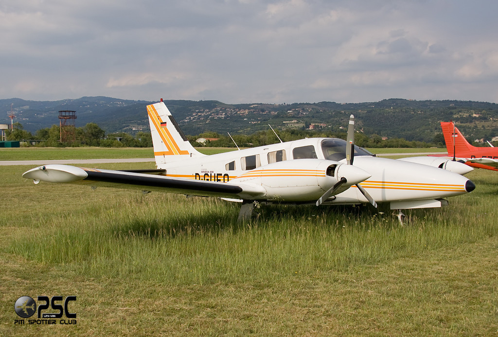 D-GUFO - Piper PA-34 Seneca @ Aeroporto Verona Boscomantico © Piti Spotter Club Verona