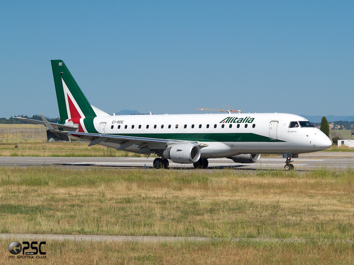 Embraer 170/175 - MSN 335 - EI-RDE  Airline Alitalia CityLiner