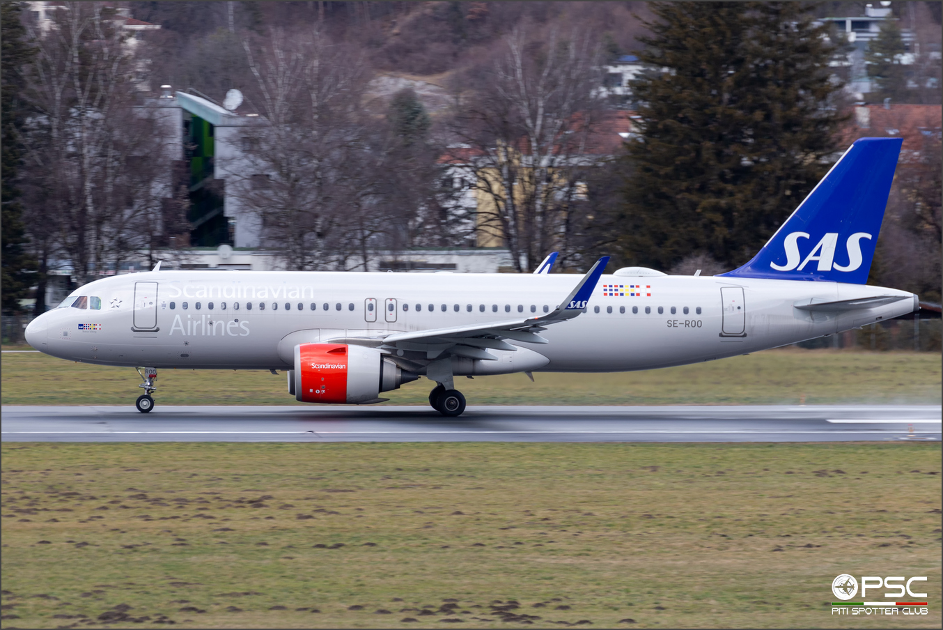 SE-ROO A320-251N 8869 SAS Scandinavian Airlines - Scandinavian Airlines System @ Innsbruck 02.2023 © Piti Spotter Club Verona
