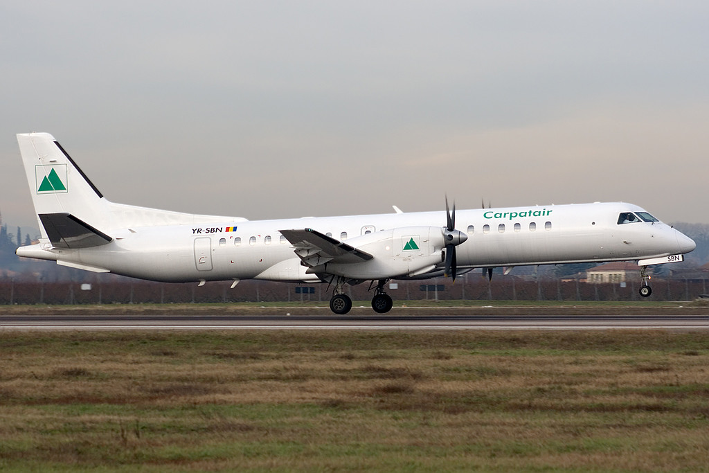 YR-SBN Saab 2000 2000-044 Carpatair