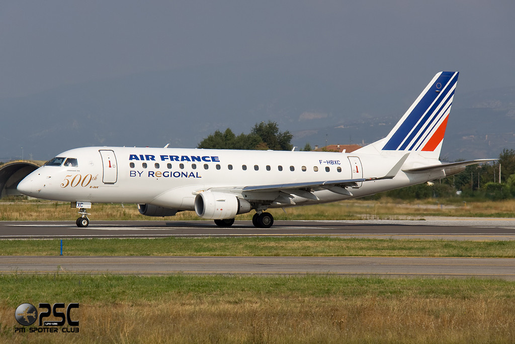 Embraer 170/175 - MSN 263 - F-HBXC  @ Aeroporto di Verona © Piti Spotter Club Verona